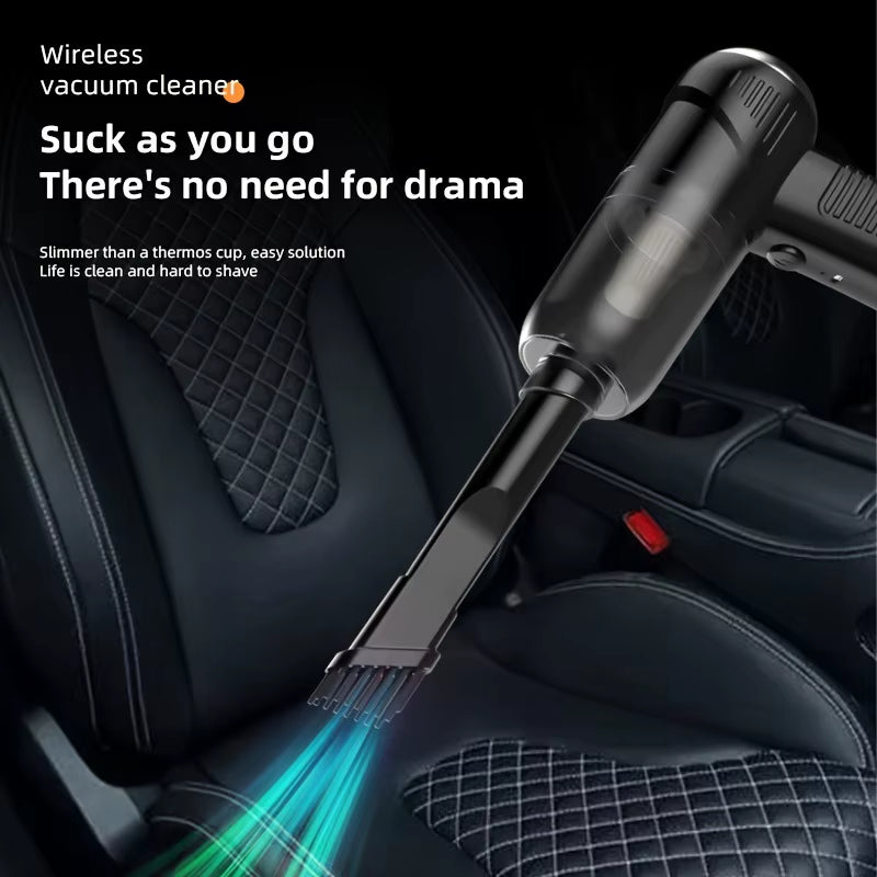 6 in 1 Car Vacuum Cleaner Suction Blow Vaccum Vacum Wireless Home Handheld Charging Portable Mini Small Aspiradora Auto Machine