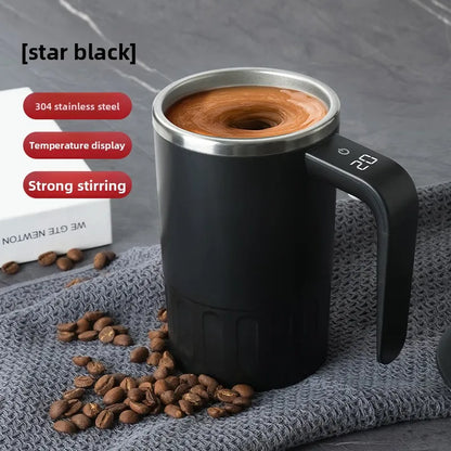taza mezcladora automática de temperatura con pantalla digital