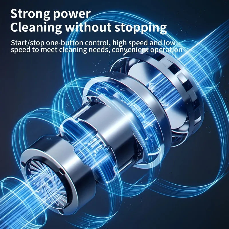 Fregador eléctrico giratorio con 5 cabezales de cepillo reemplazables