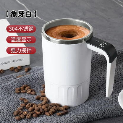 taza mezcladora automática de temperatura con pantalla digital
