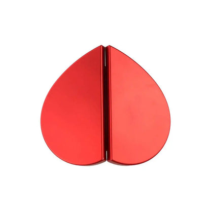 Caja de corazon con rosa 3D con un anillo de regalo